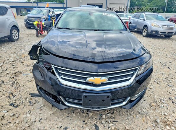 2G1105S33H9105506 2017 CHEVROLET IMPALA Black Вид спереду