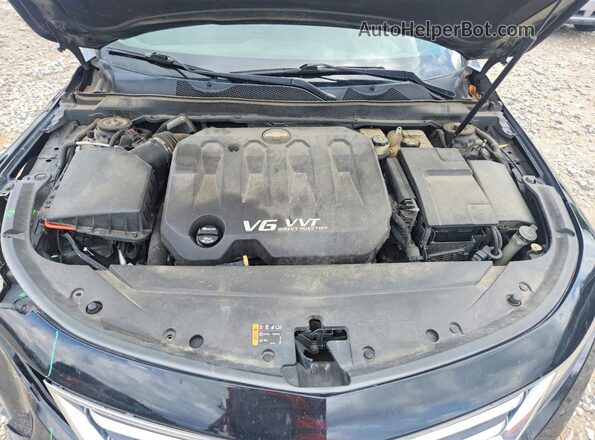 2G1105S33H9105506 2017 CHEVROLET IMPALA Black Вид задньої частини салону