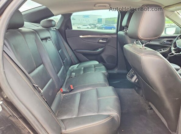 2G1105S33H9123293 2017 CHEVROLET IMPALA Charcoal Rear seats view