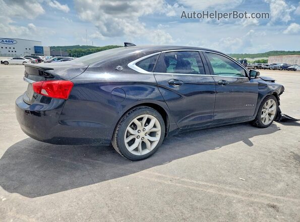 2G1105S33H9123293 2017 CHEVROLET IMPALA Charcoal Rear right