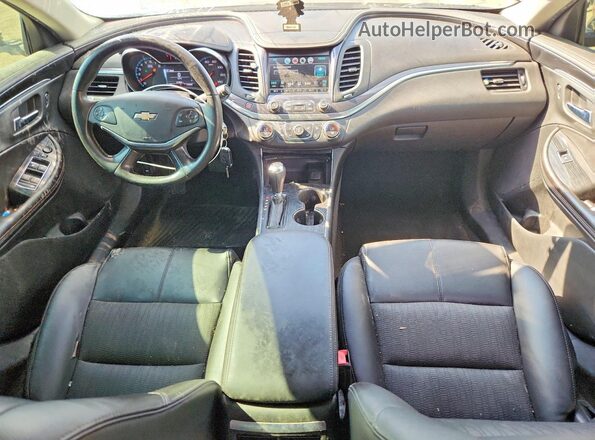 2G1105S33H9147108 2017 CHEVROLET IMPALA Черный Вид панели приборов