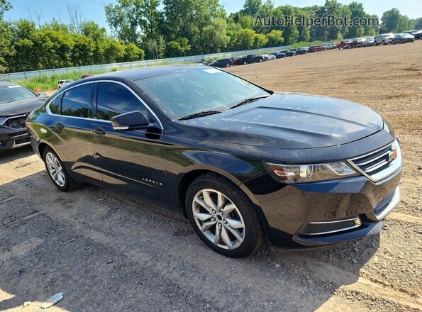 2G1105S33H9147108 2017 CHEVROLET IMPALA Черный Передняя правая четверть