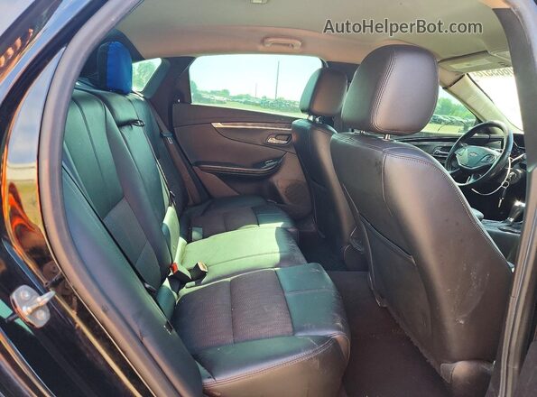 2G1105S33H9147108 2017 CHEVROLET IMPALA Черный Вид задних сидений