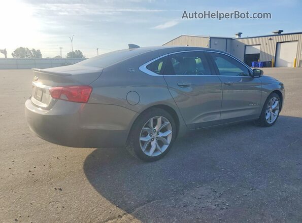 2G1105S33H9188449 2017 CHEVROLET IMPALA Gray Задня права чверть