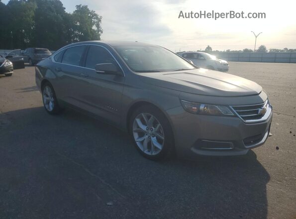 2G1105S33H9188449 2017 CHEVROLET IMPALA Gray Передня права чверть