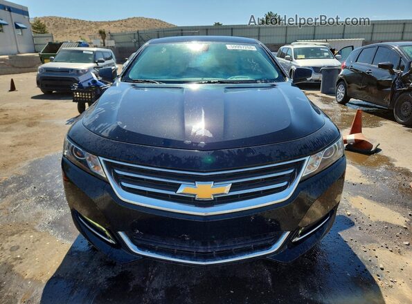 2G1105S33J9125079 2018 CHEVROLET IMPALA Черный Вид спереди