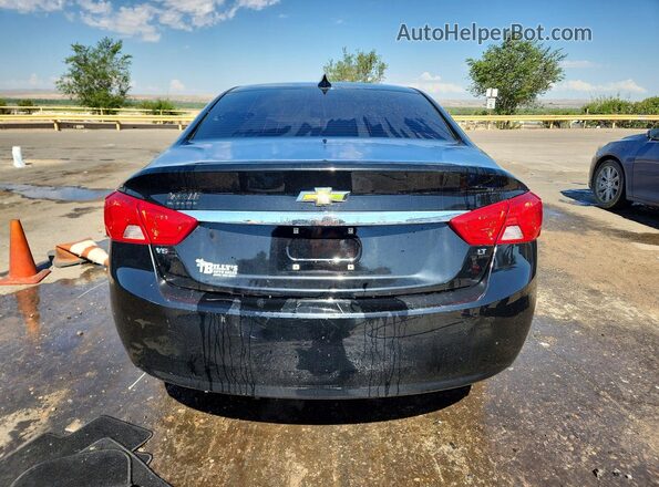 2G1105S33J9125079 2018 CHEVROLET IMPALA Черный Вид сзади
