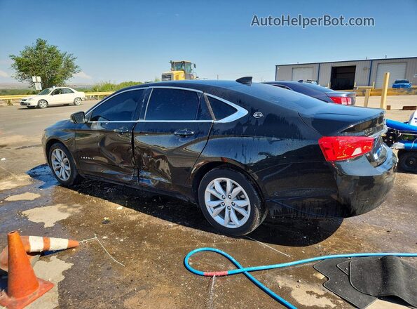 2G1105S33J9125079 2018 CHEVROLET IMPALA Черный Задняя левая четверть