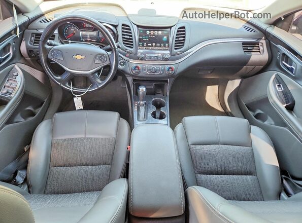 2G1105S33J9125079 2018 CHEVROLET IMPALA Черный Вид панели приборов