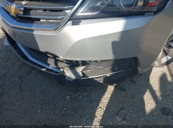 2G1105S34H9160451 2017 CHEVROLET IMPALA Silver Դիմացի տեսք