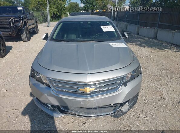 2G1105S34H9160451 2017 CHEVROLET IMPALA Silver Սարքավորումների վահանակի տեսք