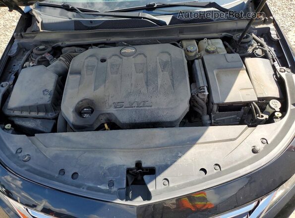 2G1105S34J9135734 2018 CHEVROLET IMPALA Black უკანა სალონის ხედი