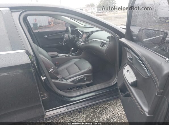 2G1105S35H9106298 2017 CHEVROLET IMPALA Black Սալոնի դիմացի տեսք