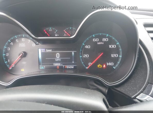 2G1105S35H9106298 2017 CHEVROLET IMPALA Black Հետևի նստատեղերի տեսք