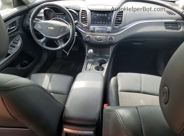 2G1105S35H9114322 2017 CHEVROLET IMPALA White Widok deski rozdzielczej