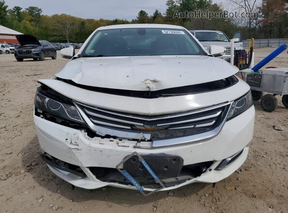 2G1105S35H9114322 2017 CHEVROLET IMPALA White Widok z przodu
