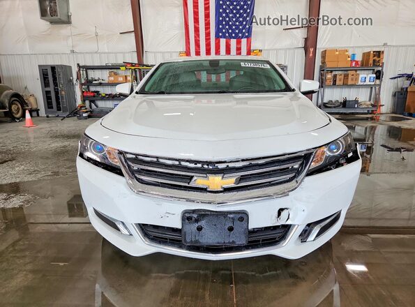 2G1105S35H9132738 2017 CHEVROLET IMPALA White Вид спереду