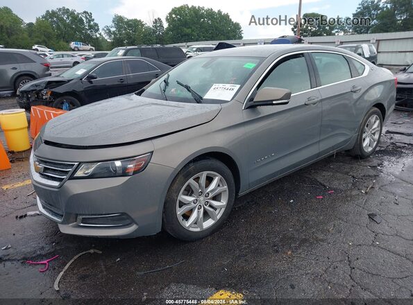 2G1105S35H9187495 2017 CHEVROLET IMPALA Tan Առջևի ձախ երեք քառորդ տեսարան