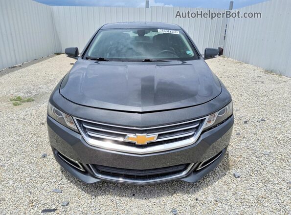 2G1105S35J9134706 2018 CHEVROLET IMPALA Угольный Вид спереди