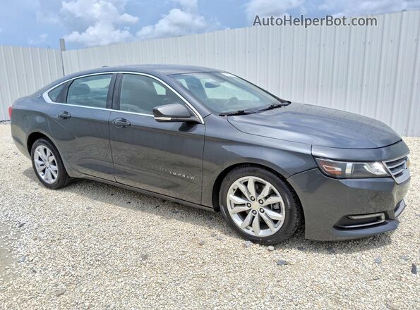 2G1105S35J9134706 2018 CHEVROLET IMPALA Угольный Передняя правая четверть