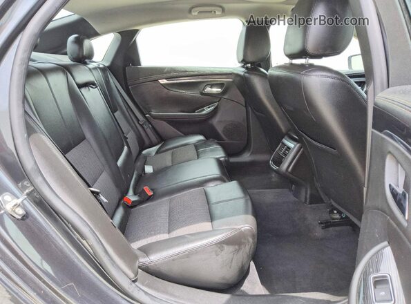 2G1105S35J9134706 2018 CHEVROLET IMPALA Угольный Вид задних сидений