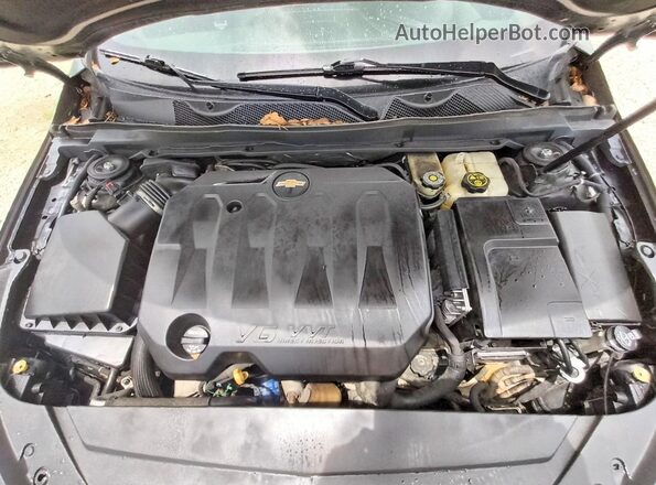 2G1105S35J9134706 2018 CHEVROLET IMPALA Угольный Вид задней части салона