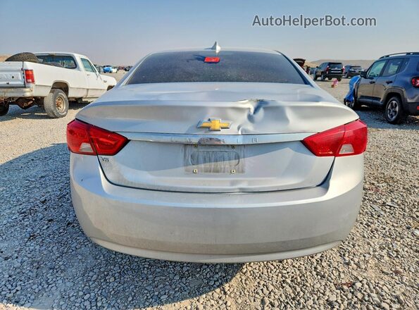 2G1105S35J9159329 2018 CHEVROLET IMPALA Silver Vista trasera