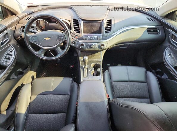 2G1105S35J9159329 2018 CHEVROLET IMPALA Silver Vista del salpicadero