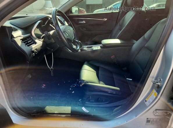 2G1105S35J9159329 2018 CHEVROLET IMPALA Silver Vista interior delantera