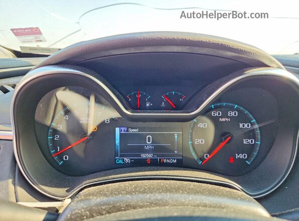2G1105S35J9159329 2018 CHEVROLET IMPALA Silver Vista del cuadro de instrumentos