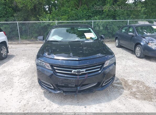 2G1105S35J9178544 2018 CHEVROLET IMPALA Black Вид щитка приладів