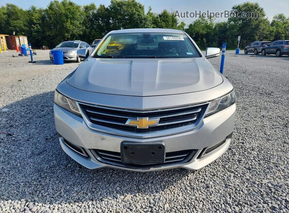 2G1105S35K9124243 2019 CHEVROLET IMPALA Silver Widok z przodu