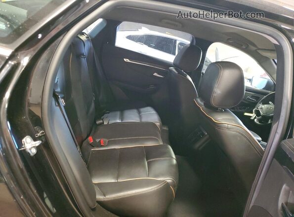 2G1105S35K9136103 2019 CHEVROLET IMPALA Black Вид задніх сидінь
