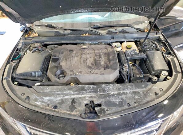 2G1105S35K9136103 2019 CHEVROLET IMPALA Black Вид задньої частини салону