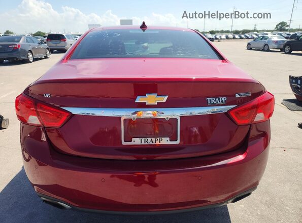 2G1105S35L9103720 2020 CHEVROLET IMPALA Red Հետևի տեսք
