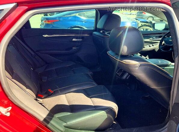 2G1105S35L9103720 2020 CHEVROLET IMPALA Red Հետևի նստատեղերի տեսք