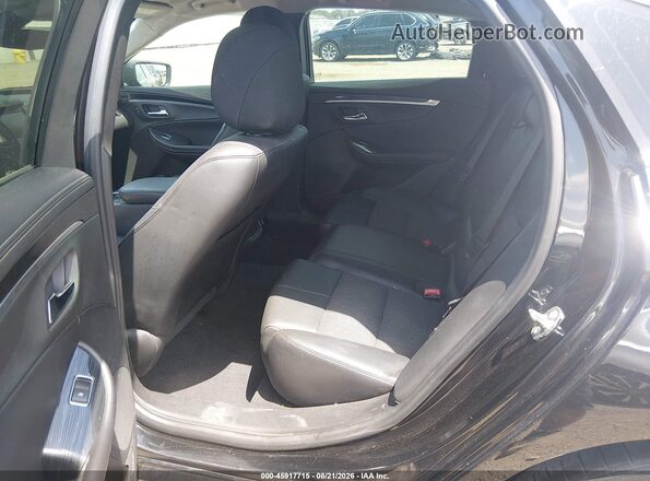 2G1105S36H9164730 2017 CHEVROLET IMPALA Black VIN կոդի պիտակի տեսք