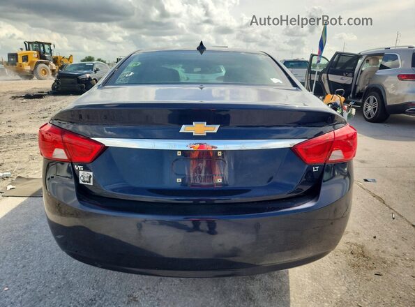 2G1105S36H9191216 2017 CHEVROLET IMPALA Blue Вид ззаду