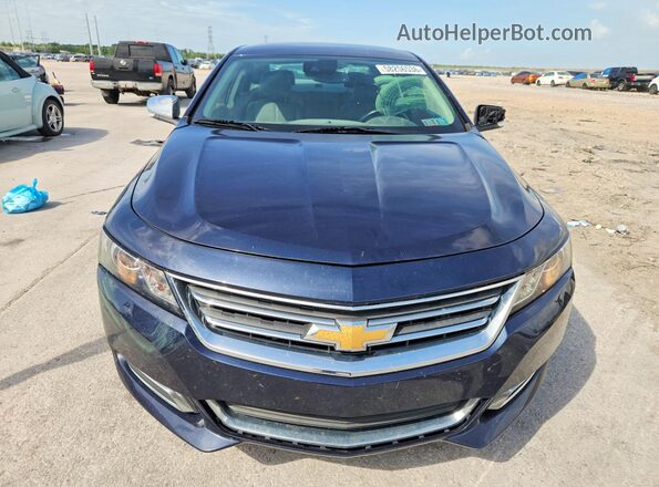 2G1105S36H9191216 2017 CHEVROLET IMPALA Blue Вид спереду