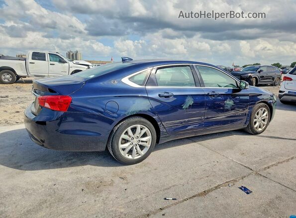 2G1105S36H9191216 2017 CHEVROLET IMPALA Blue Задня права чверть