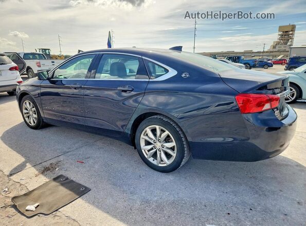 2G1105S36H9191216 2017 CHEVROLET IMPALA Blue Задня ліва чверть