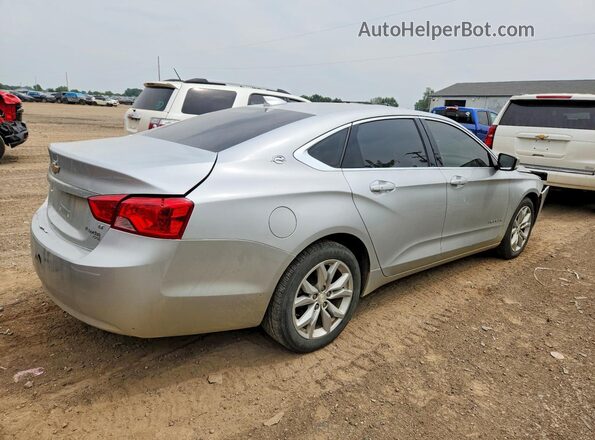 2G1105S36J9138991 2018 CHEVROLET IMPALA Silver Trasero derecho