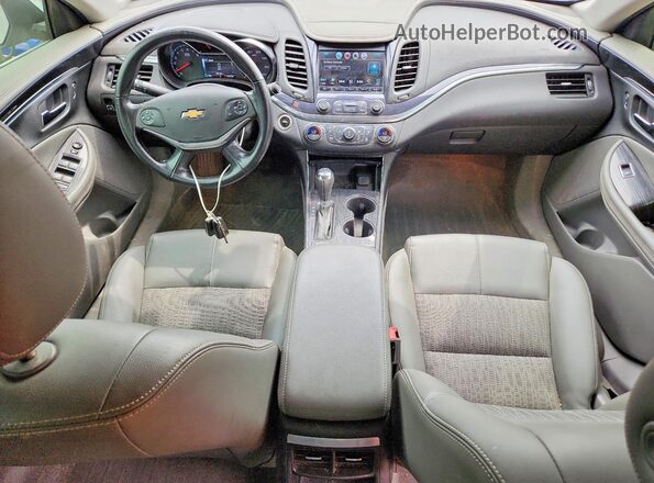 2G1105S36J9138991 2018 CHEVROLET IMPALA Silver Vista del salpicadero