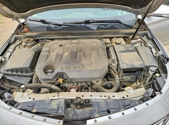 2G1105S36J9138991 2018 CHEVROLET IMPALA Silver Vista interior trasera