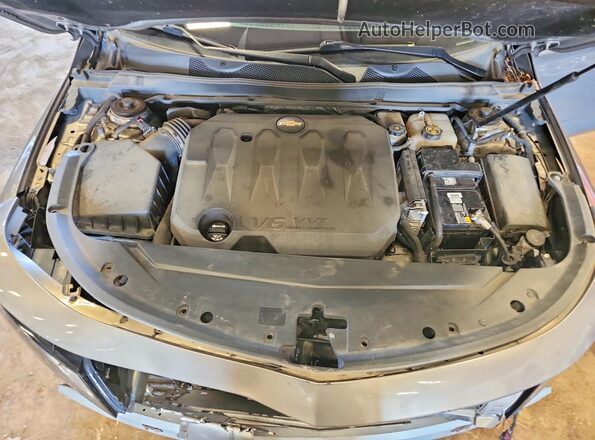 2G1105S36J9176673 2018 CHEVROLET IMPALA Gray Vista interior trasera