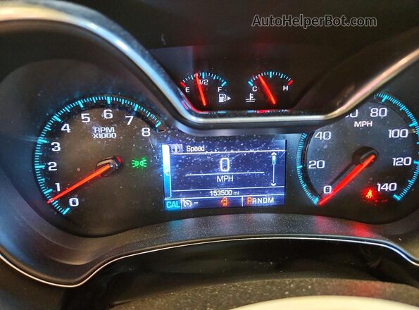 2G1105S36J9176673 2018 CHEVROLET IMPALA Gray Vista del cuadro de instrumentos