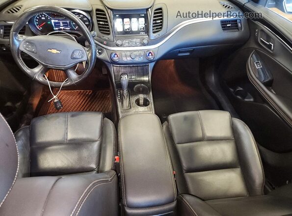 2G1105S36J9176673 2018 CHEVROLET IMPALA Gray Vista del salpicadero