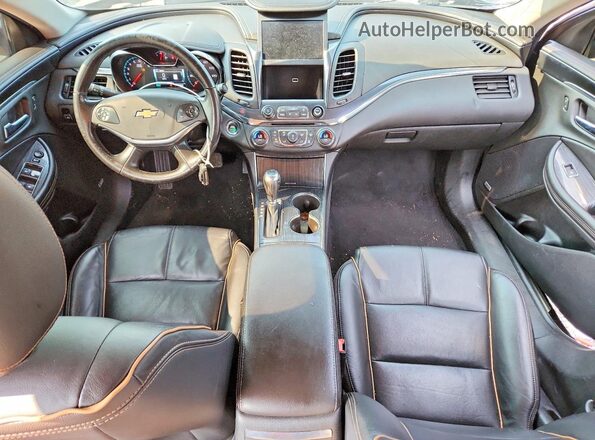2G1105S36K9138880 2019 CHEVROLET IMPALA Black წინა პანელის ხედი