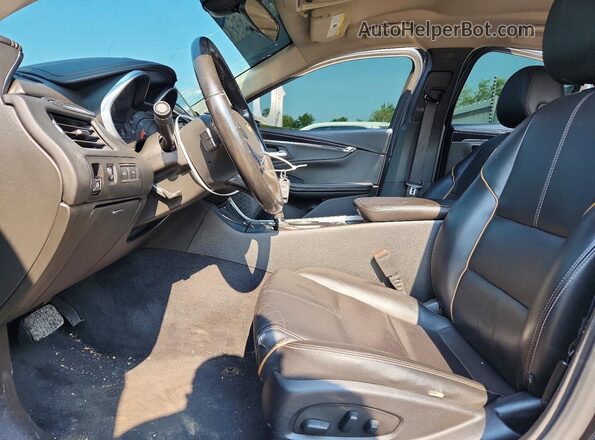 2G1105S36K9138880 2019 CHEVROLET IMPALA Black წინა სალონის ხედი