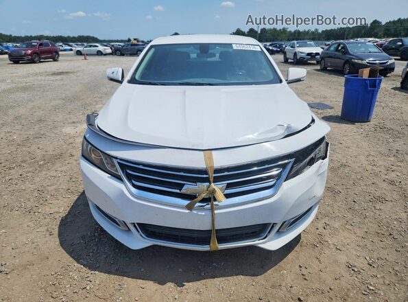 2G1105S37H9110420 2017 CHEVROLET IMPALA White წინა ხედი